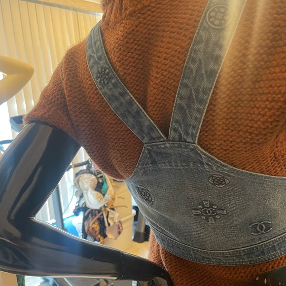 CHANEL Denim vest Italy 36 small 0-4 - Picture 10 of 16